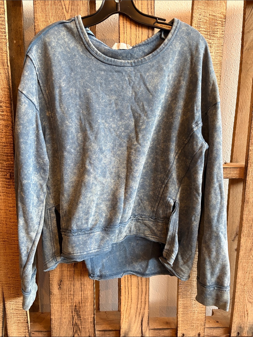 'new in' Blue Knit Top - Small